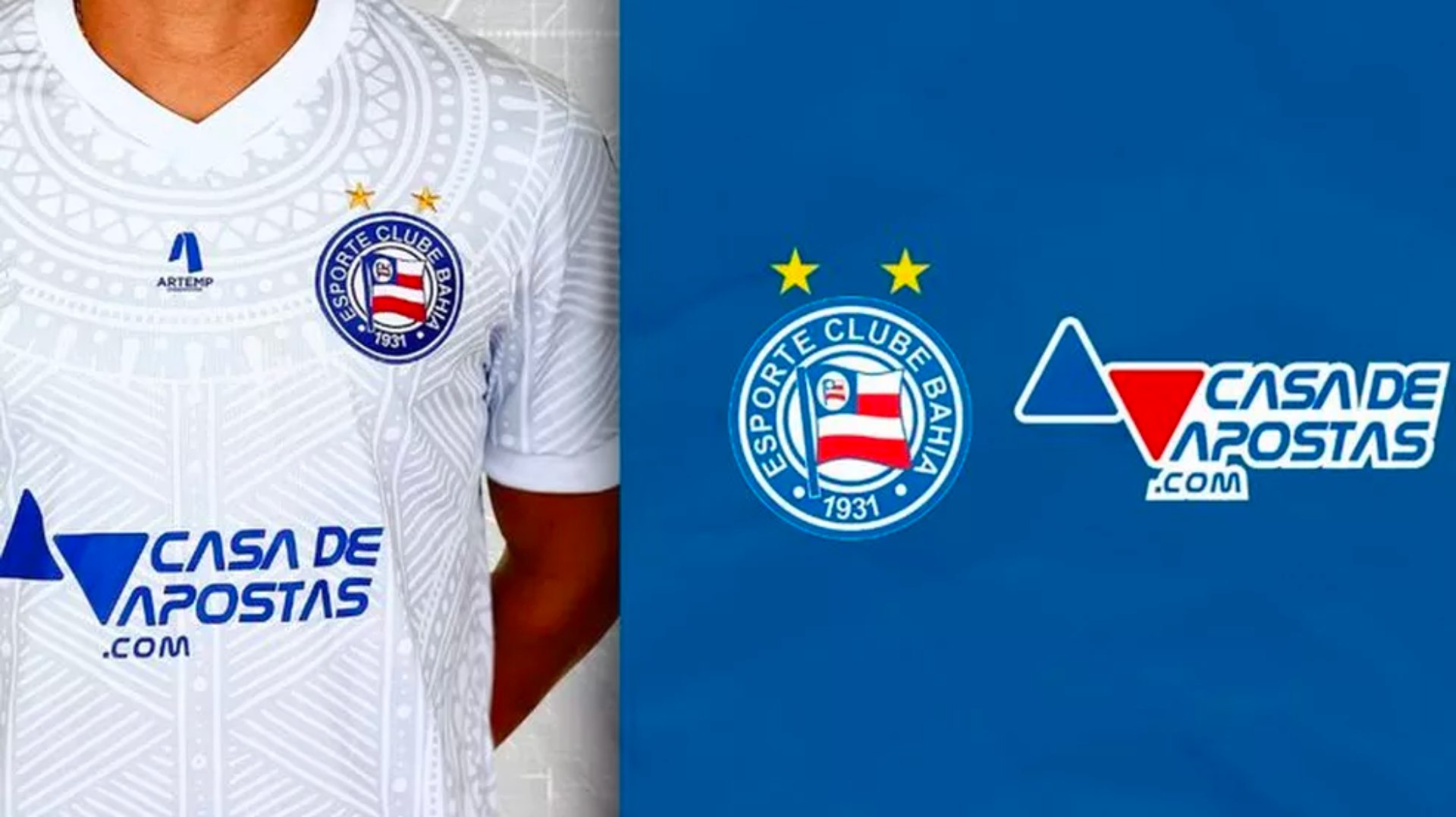 Esporte Clube Bahia e Casa de Apostas anunciam oficialmente a renovação contratual até o fim da temporada 2022