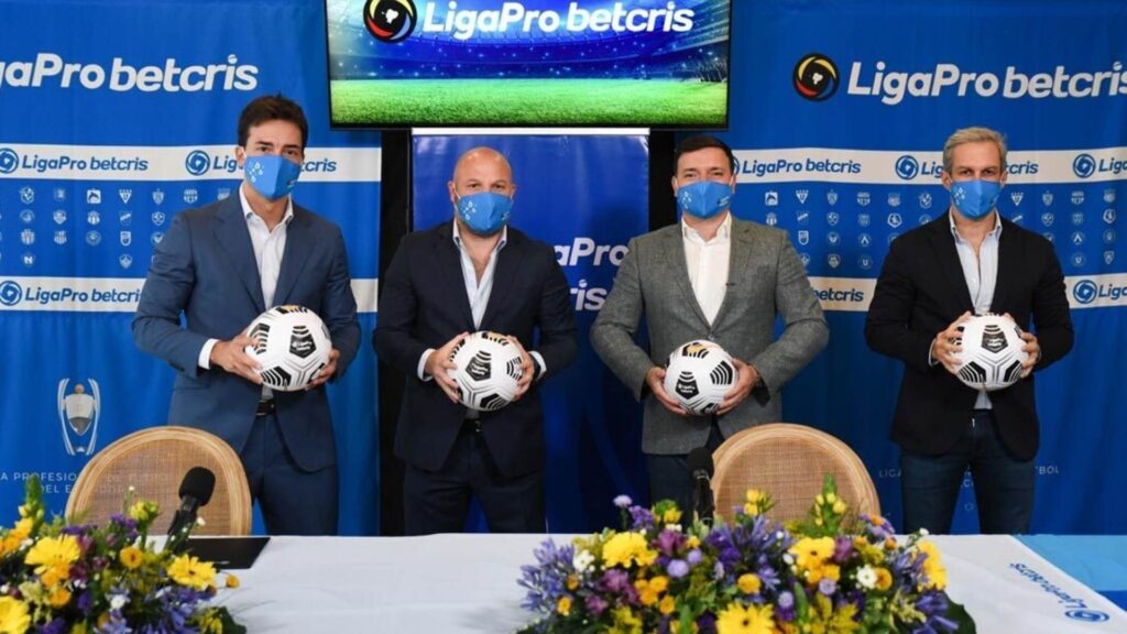 A casa de apostas Betcris será a nova patrocinadora principal da Liga Profissional de Futebol do Equador.