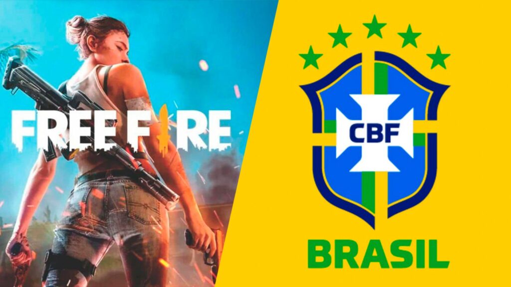 O Free Fire anunciou uma parceria com a Confederação Brasileira de Futebol (CBF)