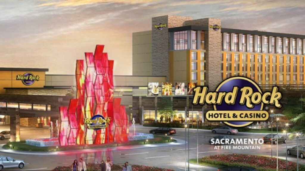 Hard Rock Hotel & Casino Sacramento at Fire Mountain anunciou na última sexta-feira que o estabelecimento abrirá suas portas na noite de quarta-feira