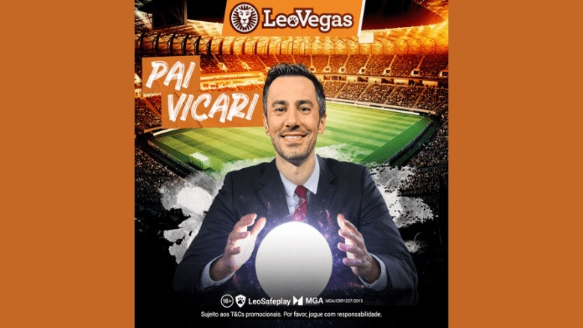 Bruno Vicari se tornou parceiro da LeoVegas