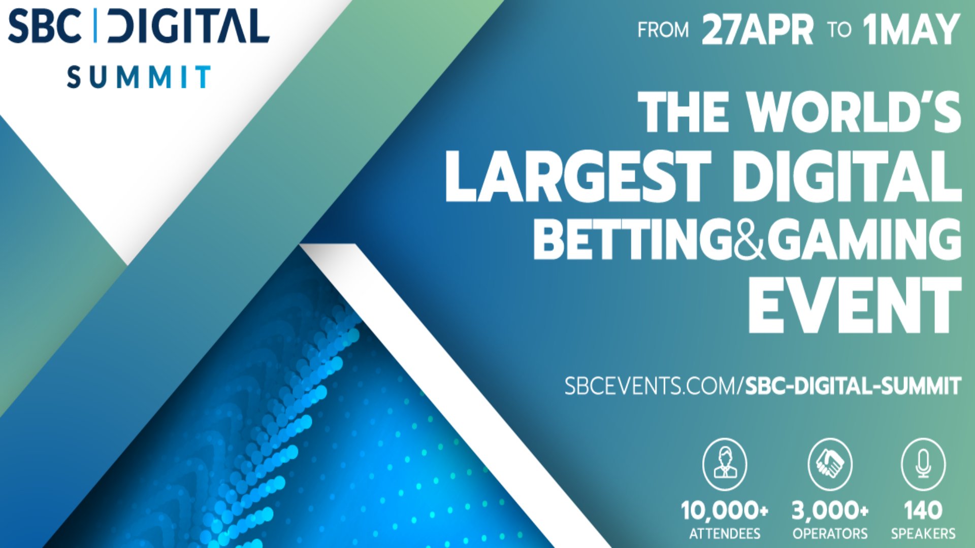 Participe do evento online em apostas e jogos - o SBC Digital Summit