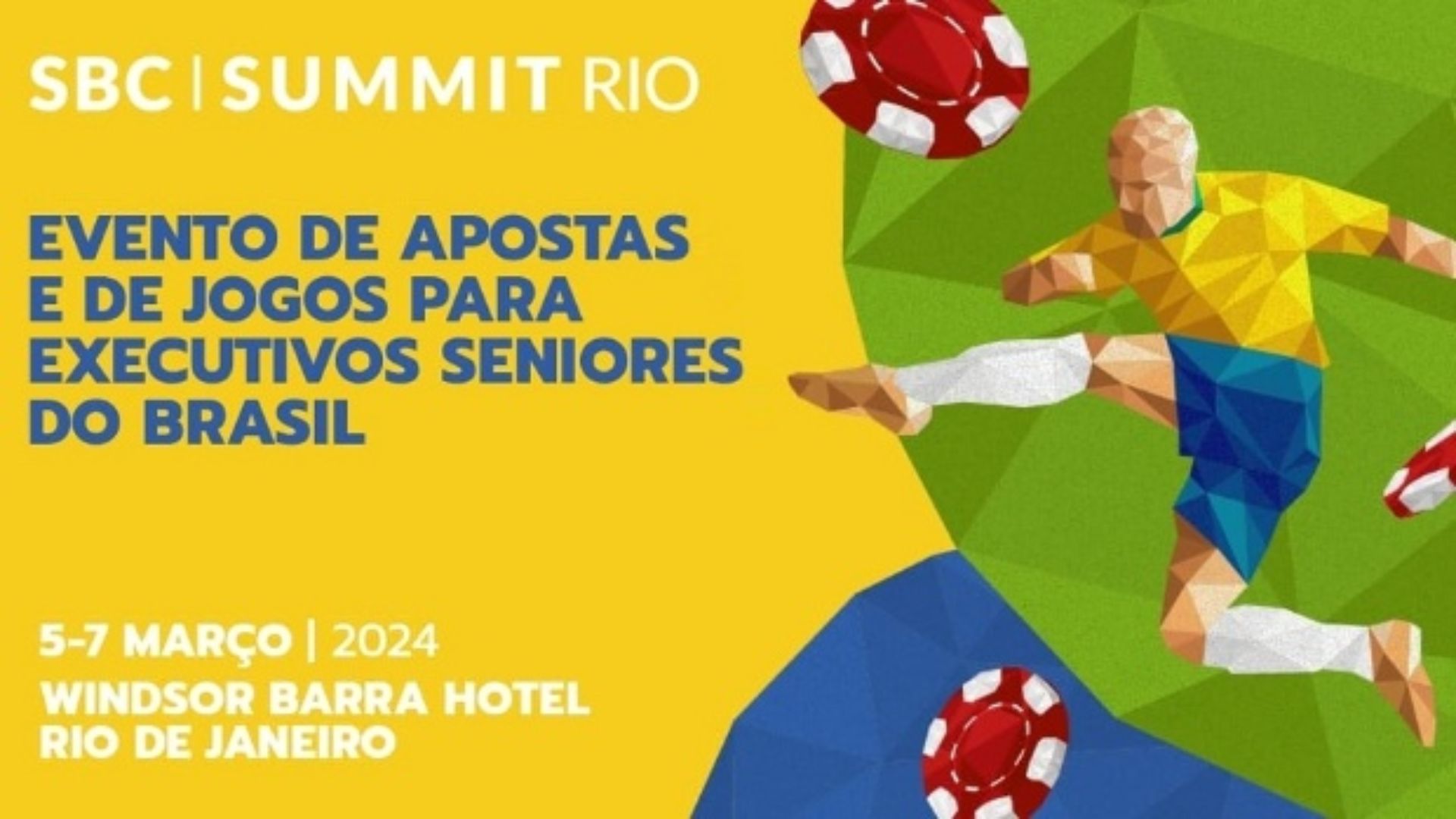 O SBC Summit Rio será realizado em 2024